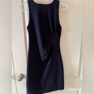 Express Dark Blue Business Dress